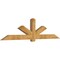 Ekena Millwork Kennewick Rough Sawn Timber Gable Bracket, Western Red Cedar, 108"W x 27"H x 4"D x 6"F, 6/12 Pitch GBW108X27X0406KEN00RWR - alternate 5